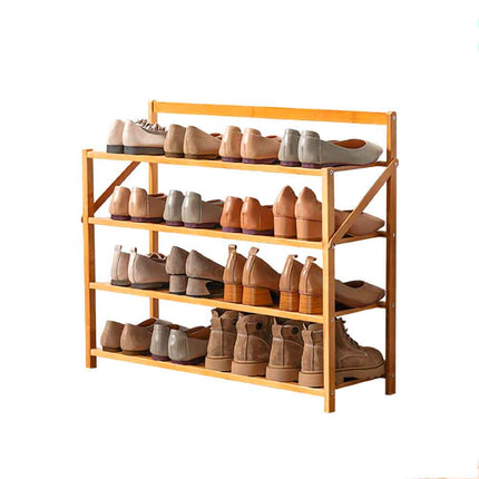 Multi Layer Bamboo Fordable Shoes Rack Splendid&Co.