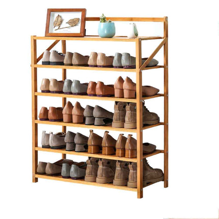 Multi Layer Bamboo Fordable Shoes Rack Splendid&Co.