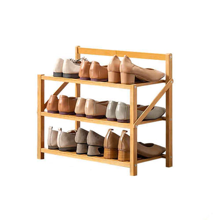 Multi Layer Bamboo Fordable Shoes Rack Splendid&Co.