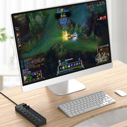 Multi USB 3.0 2.0 Hub 4 Port High Speed Slim Compact Expansion Splendid&Co.