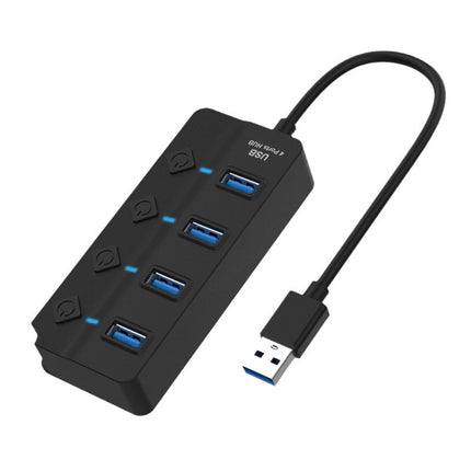 Multi USB 3.0 2.0 Hub 4 Port High Speed Slim Compact Expansion Splendid&Co.