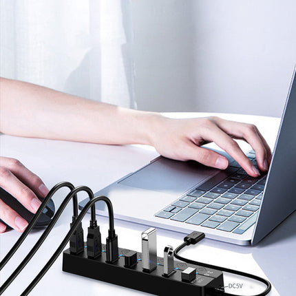 Multi USB 3.0 2.0 Hub 4 Port High Speed Slim Compact Expansion Splendid&Co.