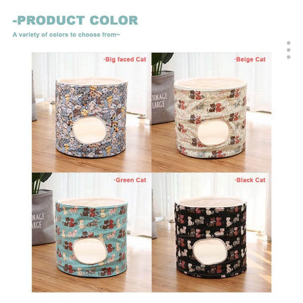 Multifunction Collapsible Pet Bed Tunnel Splendid&Co.
