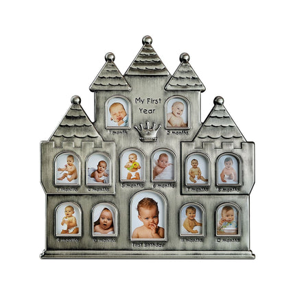Newborn Baby Photo Frame My First Year 12 Month Keepsak Collage Gift 13 Pictures Splendid&Co.