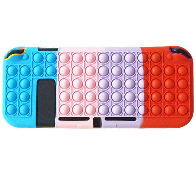 Nintendo Switch Console “Pop It” Stress Relief Case Cover Blue & Pink & Purple & Red Splendid&Co.