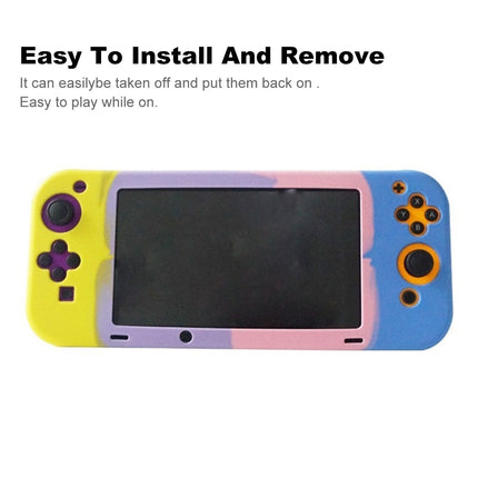 Nintendo Switch Console “Pop It” Stress Relief Case Cover Blue & Purple & Yellow & Red Splendid&Co.