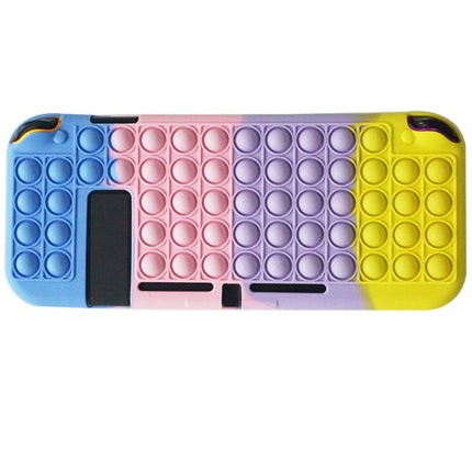 Nintendo Switch Console “Pop It” Stress Relief Case Cover Blue & Purple & Yellow & Red Splendid&Co.