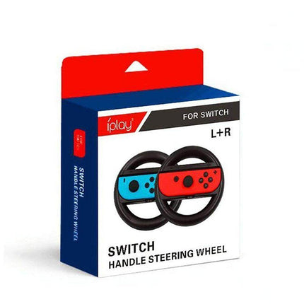 Nintendo Switch Joy-Con Handle Steering Wheel Controller Black Splendid&Co.