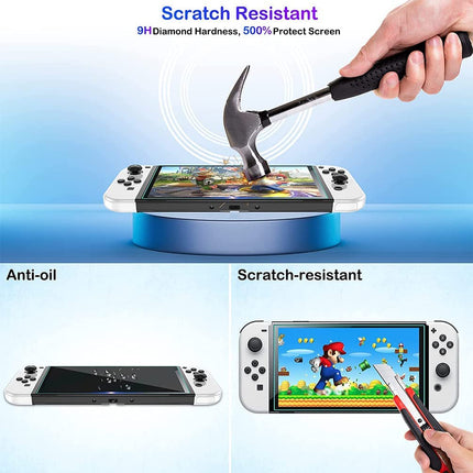 Nintendo Switch Lite Console Controller Case Cover and Screen Protector Splendid&Co.