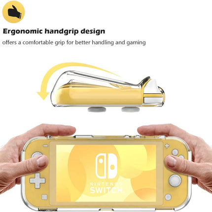 Nintendo Switch Lite Console Controller Case Cover and Screen Protector Splendid&Co.