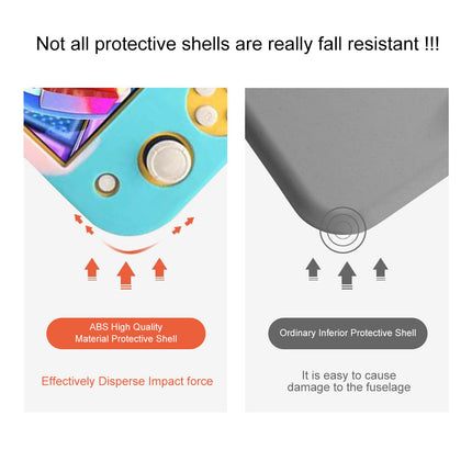 Nintendo Switch Lite Console Pop It Stress Relief Case Cover Blue& Yellow & Purple & Pink Splendid&Co.