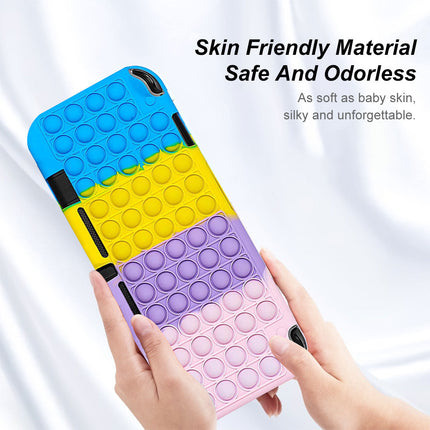 Nintendo Switch Lite Console Pop It Stress Relief Case Cover Blue& Yellow & Purple & Pink Splendid&Co.
