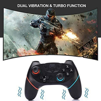 Nintendo Switch Lite OLED Wireless Pro Controller Joy-Con Controllers Blue & Red Splendid&Co.