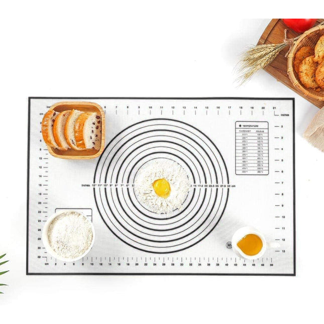 Non-Stick Silicone Baking Mat Rolling Black Splendid&Co.