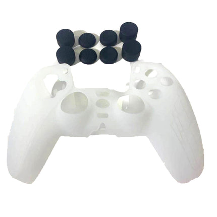 PS5 Controller Soft Silicone Prtoctive Cover White Splendid&Co.