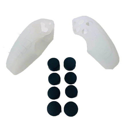 PS5 Soft Silicone Controller Protective Grip Cover Clear Splendid&Co.
