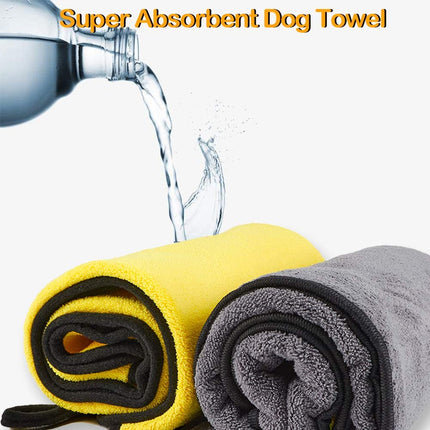 Pet Dog Cat Bath Towel Microfiber Cloth Splendid&Co.