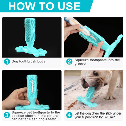 Pet Dog Chew Toy Teeth Cleaning Toothbrush Splendid&Co.