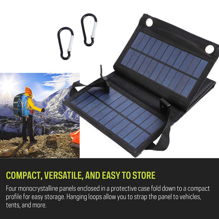 Portable Solar Mobile Phone Charger Panel Power Bank Splendid&Co.