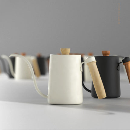 Pour Over Coffee Pot Kettle Mug thermometer Gift Box Set-White Splendid&Co.