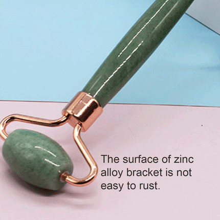Quartz Roller Gua Sha Facial Lifting Tool Green Gem Splendid&Co.
