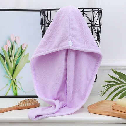 Quick Dry Coral Fleece Hair Towel Splendid&Co.