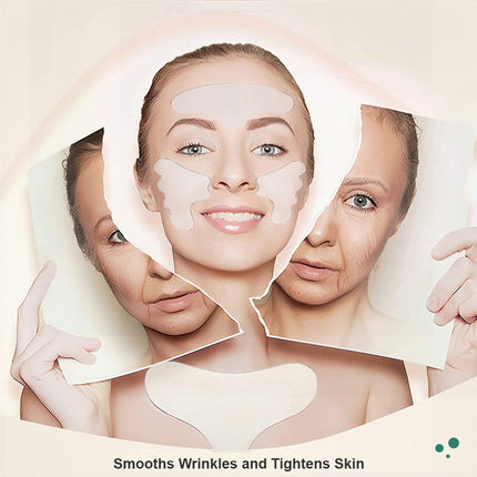 Reusable Anti Wrinkle Skin Chest Neck Eye Face Pad Silicone -11pcs Splendid&Co.