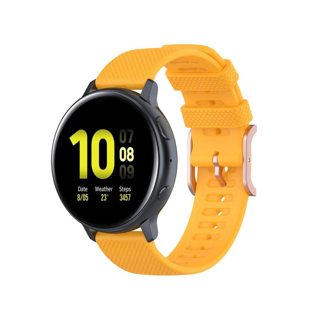 Samsung Galaxy Watch Replacement Band Dot Pattern Yellow Splendid&Co.