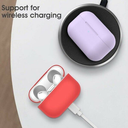 Silicone Airpods Pro Protection Shockproof Skin Case Cover Grey Splendid&Co.
