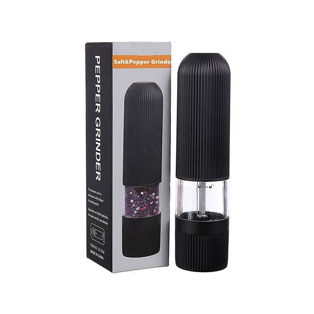 Single Pack Electric Salt & Pepper Grinder Mills Shakers Black Splendid&Co.