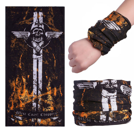 Skull Riding Face Tubes Neck Scarves Splendid&Co.