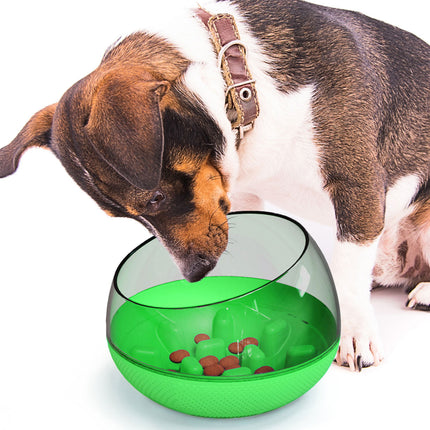 Space Capsule Non-Spill Dog Slow Feeding Bowl Splendid&Co.