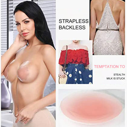 Strapless Invisible Silicone Bra Round Shape Splendid&Co.