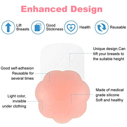 Strapless Invisible Silicone Bra Round Shape Splendid&Co.
