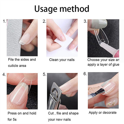 Strong Nail Glue Adhesive For Fake Nail Set Nail Tips Splendid&Co.