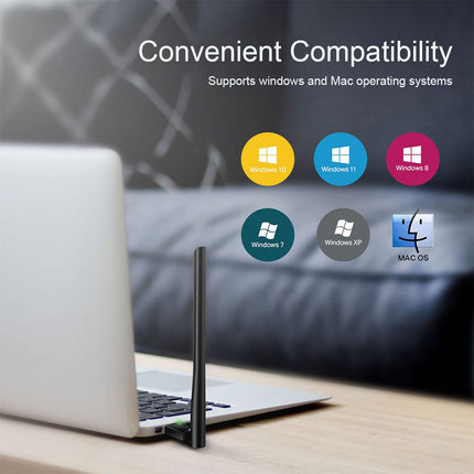 USB WiFi Adapter Wireless Network Card 150Mbps PC Splendid&Co.