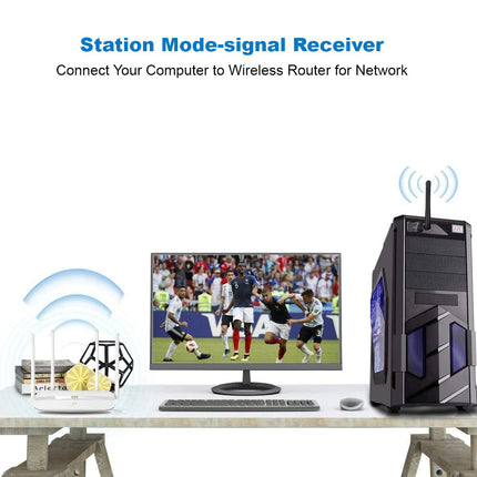 USB WiFi Adapter Wireless Network Card 150Mbps PC Splendid&Co.