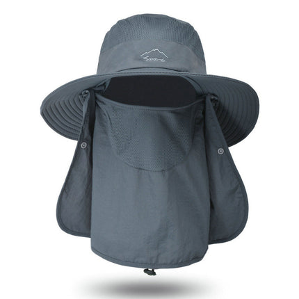 Waterproof Sun Hat Cap Neck Throat Cover Splendid&Co.
