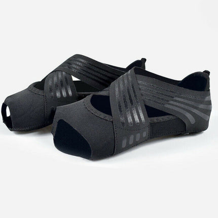 Women Non-Slip Toeless Yoga Shoes Training Dancing Black Splendid&Co.