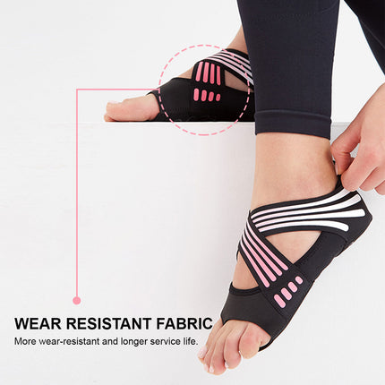Women Non-Slip Toeless Yoga Shoes Training Dancing Pink Splendid&Co.