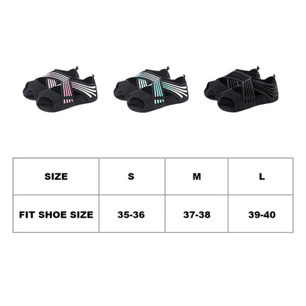 Women Non-Slip Toeless Yoga Shoes Training Dancing Pink Splendid&Co.