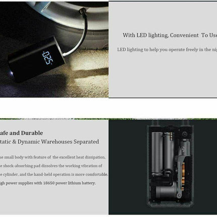 Xiaomi Portable Electric Air Compressor Pump 1S Black BHR5127CN Splendid&Co.