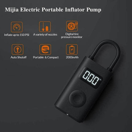 Xiaomi Portable Electric Air Compressor Pump 1S Black BHR5127CN Splendid&Co.