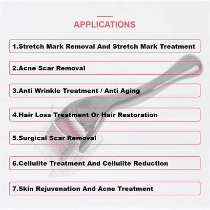 ZGTS Titanium Microneedle Derma Roller Splendid&Co.