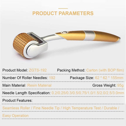 ZGTS Titanium Microneedle Derma Roller Splendid&Co.