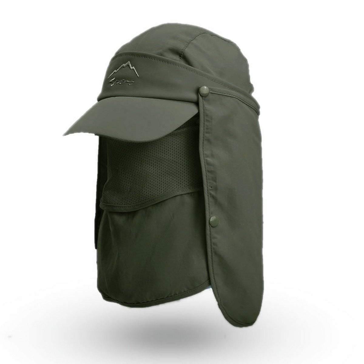 Legionnaires Hat with Neck Flap UPF 50+ Adapt-A-Cap Sun Protection Australia