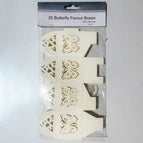 20 x Butterfly Lvory