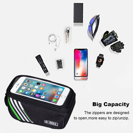 Bicycle Front Frame Tube Bag Bike Phone Holder - Image 5