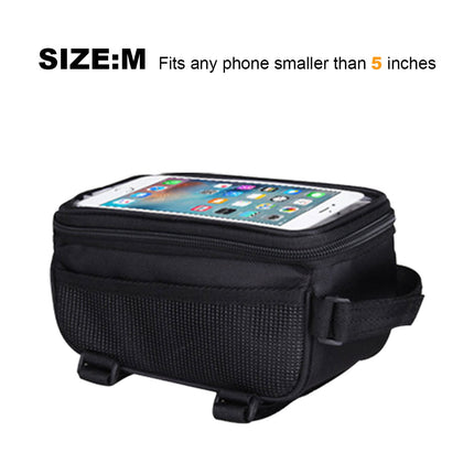 Bicycle Front Frame Tube Bag Bike Phone Holder - Image 7