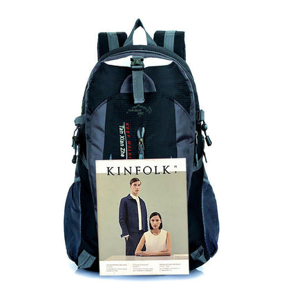 Black 30L Waterproof Hiking Camping Bag - Image 2
